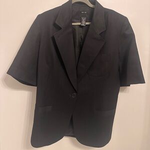 Smythe SHORT SLEEVE OVERSIZED BLAZER Size M